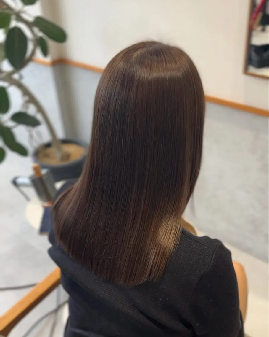 ミディアム ヘアカラー manaka 🪽のヘアスタイル