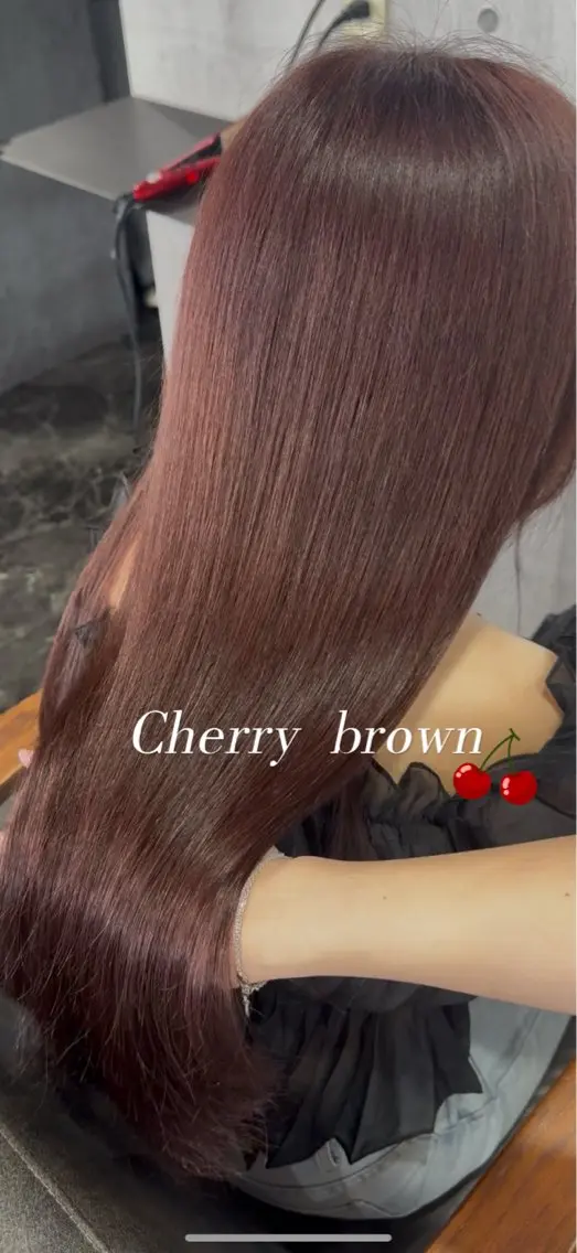 ロング カラー ヘアカラー 五味 亜有里のヘアスタイル