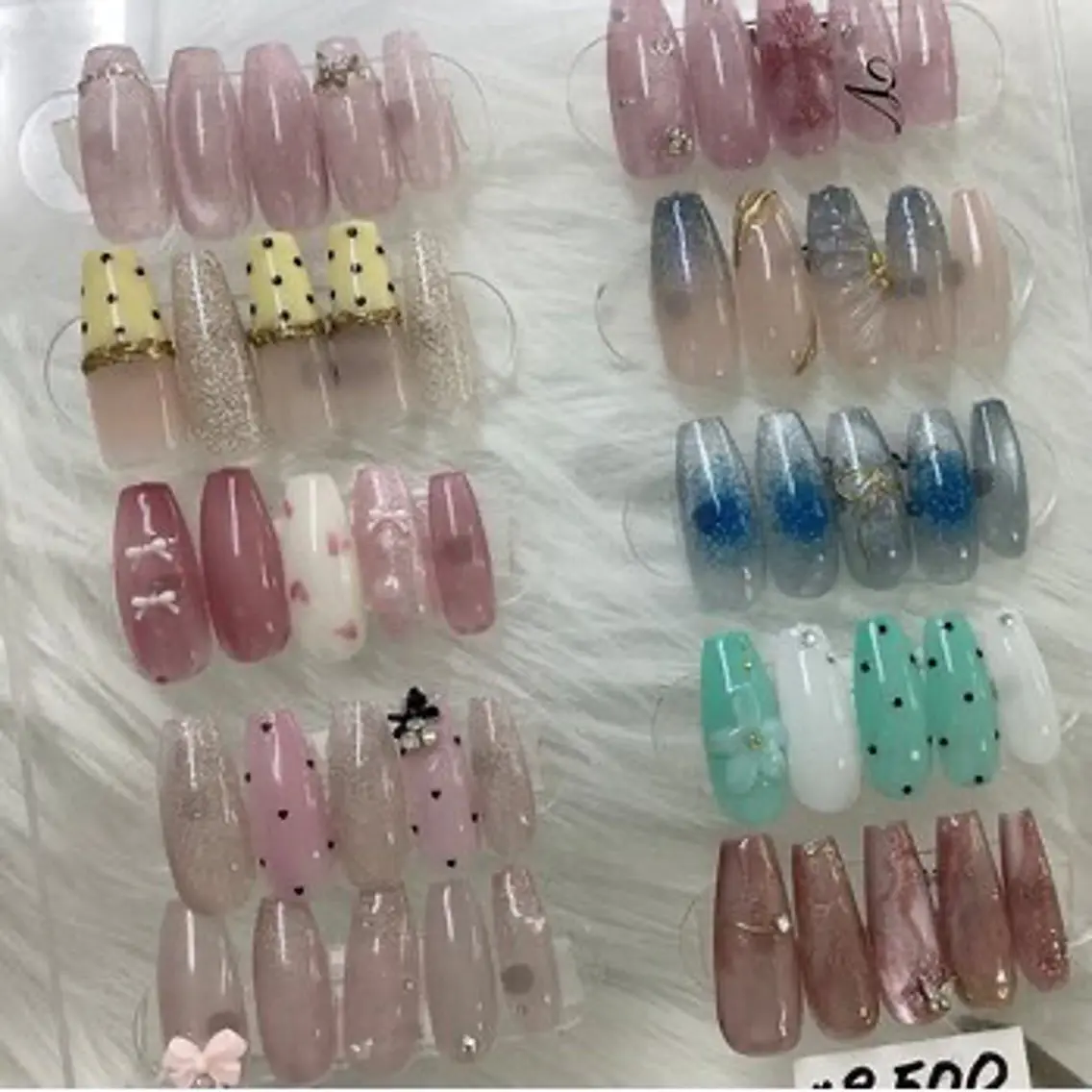 先着5名限定㊙️長さ出し×10➕定額デザイン🎀オフなしの写真