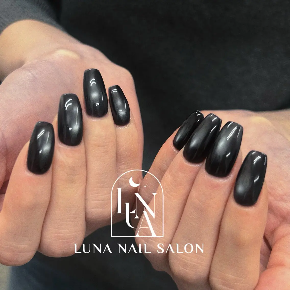 ネイル アートネイル フレンチネイル ジェルネイル ガラスフレンチ 韓国ネイル ハンドネイル ハンドケア LUNA Nail salon💕のネイルデザイン