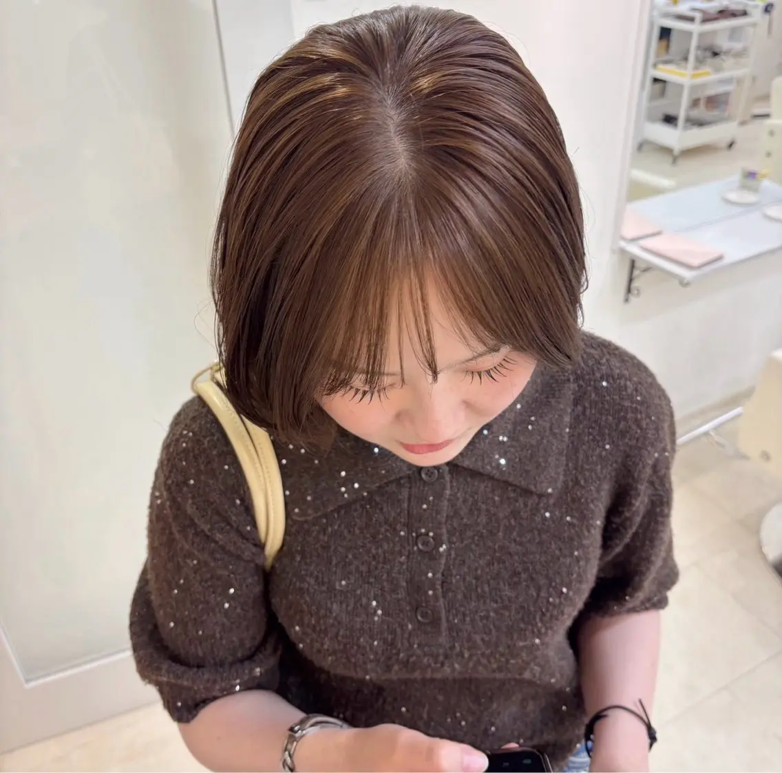 カラー+内部補修トリートメントの写真