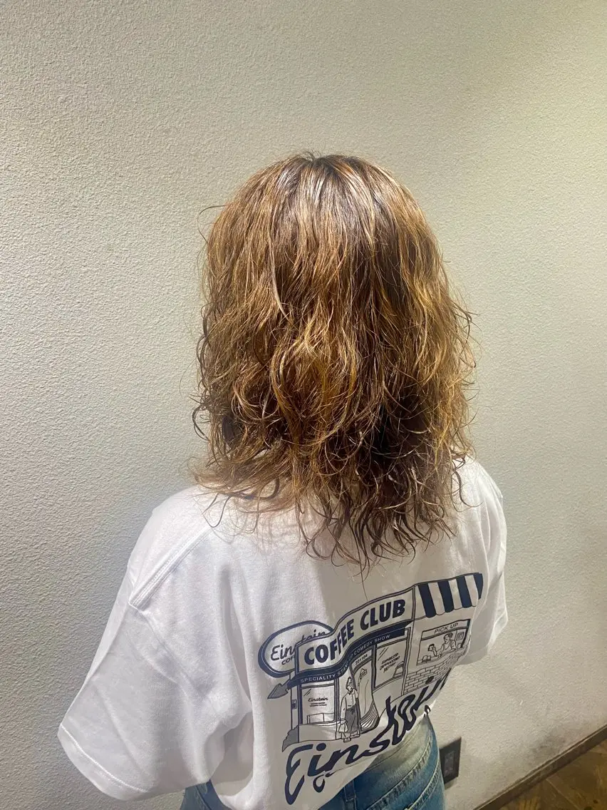 パーマ 寺本 玲花のヘアスタイル