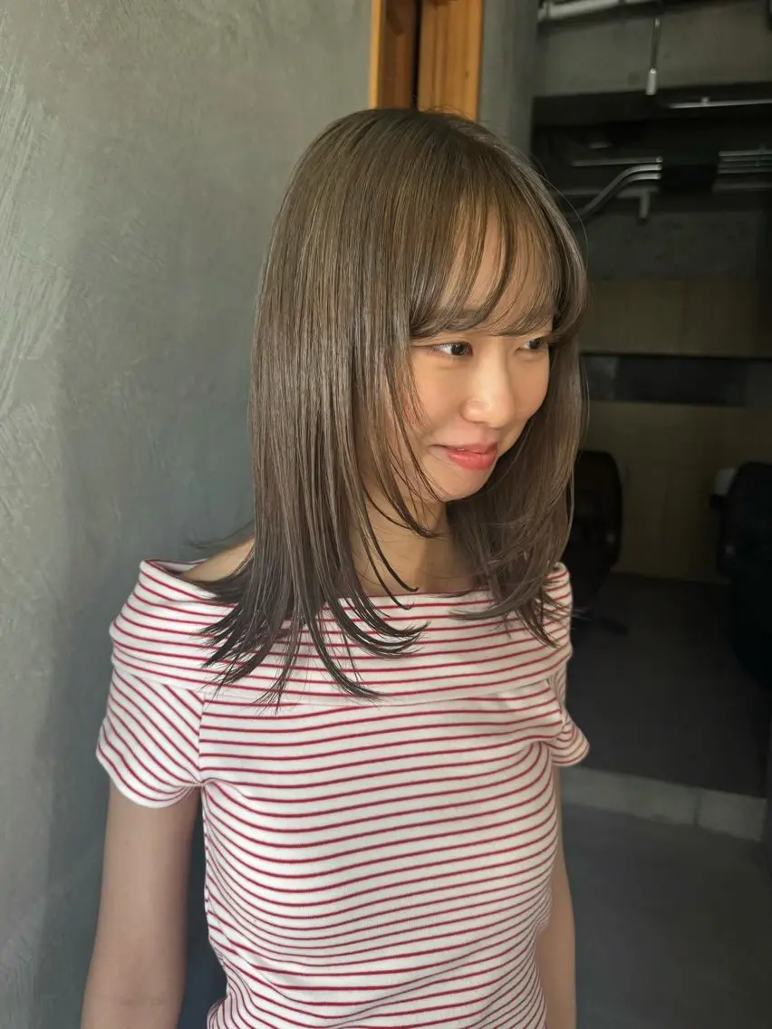 カラー ブリーチ ダブルカラー ブリーチなしカラー ヘアカラー ブリーチ/ボブ/ suzukoのヘアスタイル