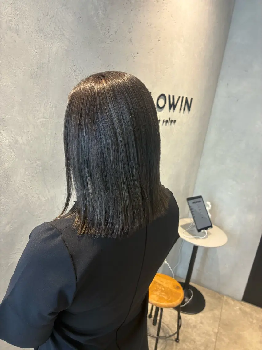 ミディアム カラー ハイライトカラー ハイライト ヘアカラー 池袋 半個室 大人女性ヘアのヘアスタイル
