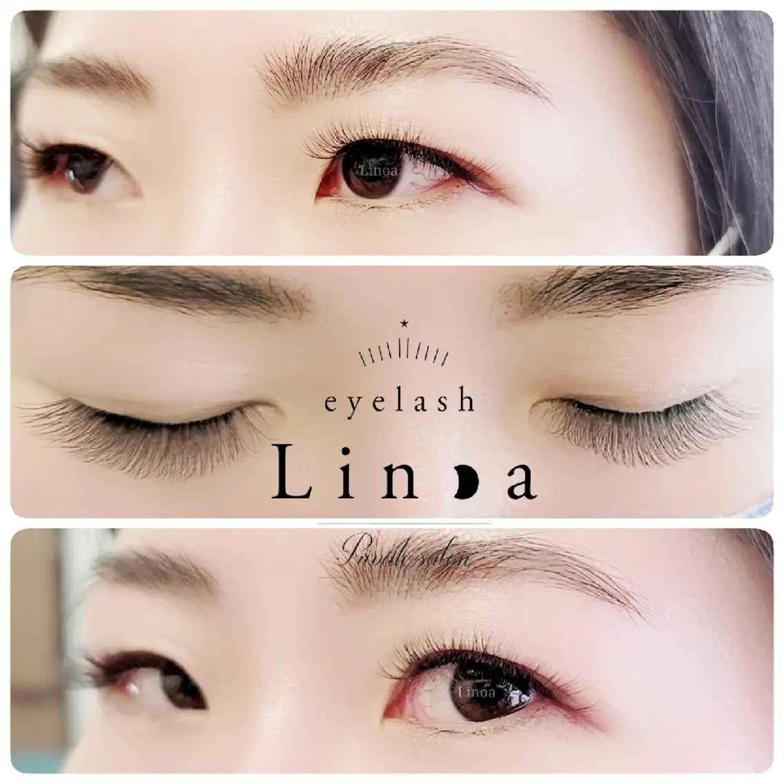 マツエク・マツパ ボリュームラッシュ マツエク 恵比寿Linoa☪ 💆‍♀ISONO のマツエク・マツパデザイン
