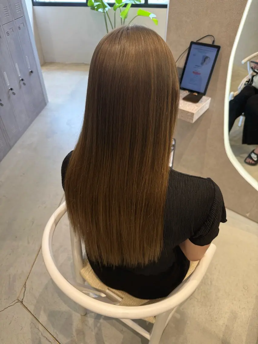 カット ヘアカラー トリートメント エクステ 馬場 美咲のヘアスタイル
