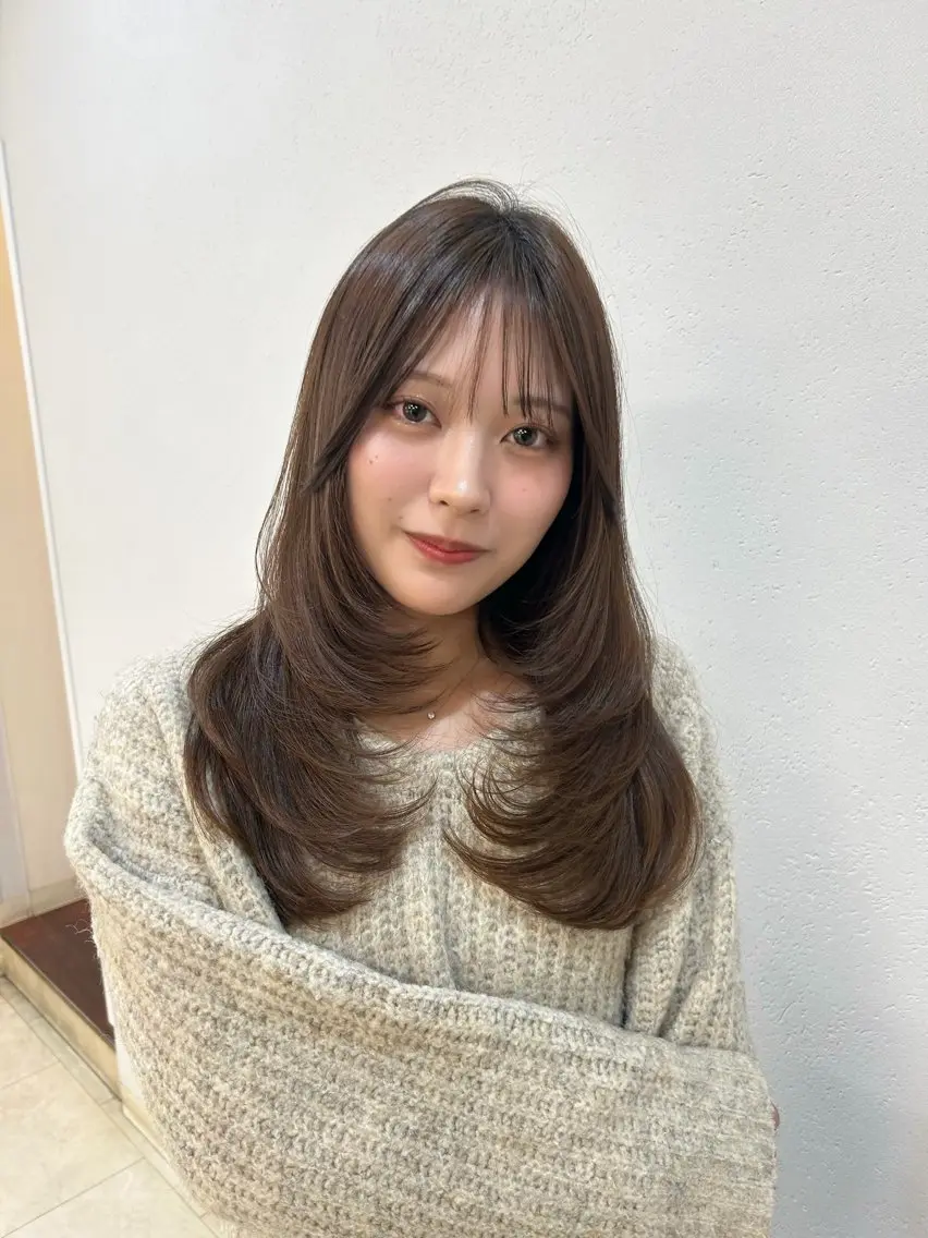 透明感カラーの写真