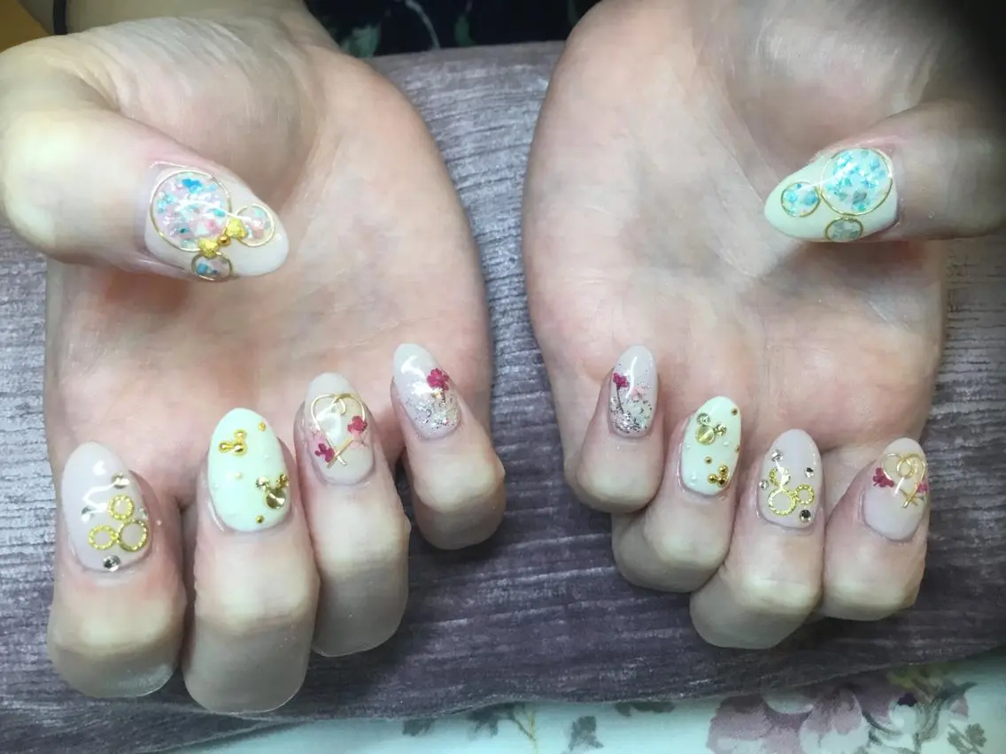 ネイル アートネイル 持ち込み プライベートサロン jewel nailのネイルデザイン