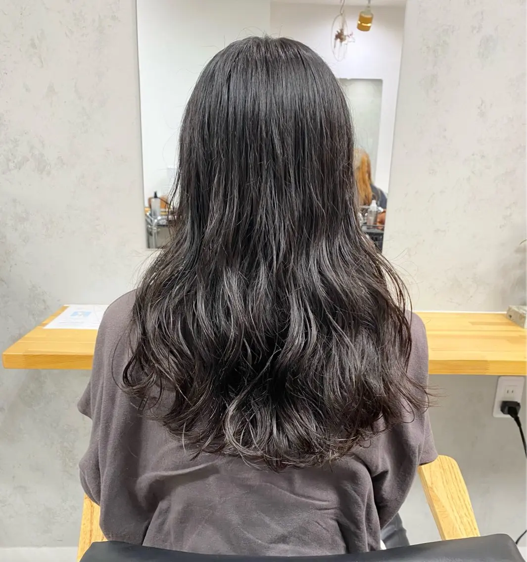コテで巻いた様な仕上り🪄カット+デジタルパーマ📣期間限定クーポン◎トリートメントメニュー追加可能◎の写真
