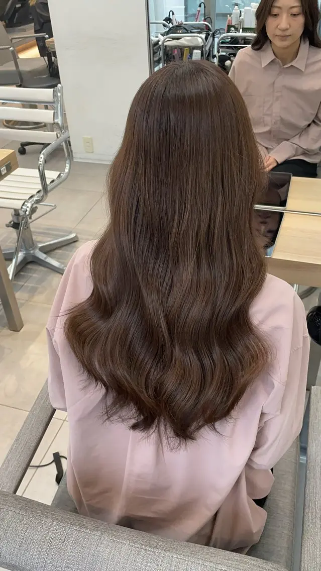 ロング カラー 髪質改善 ✨髪質改善✨美髪 矯正🫧小泉のヘアスタイル