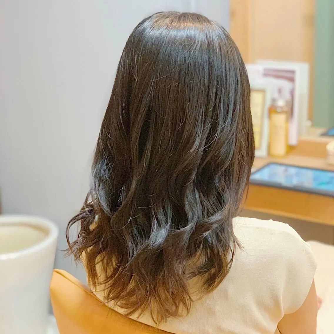 ミディアム 🦋韓国系指名No1 店長/圓山 祐也🦋のヘアスタイル