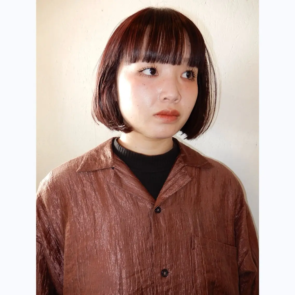 ショート カラー カット ヘアカラー デザインカット🎨 ボブ🫟おざきのヘアスタイル