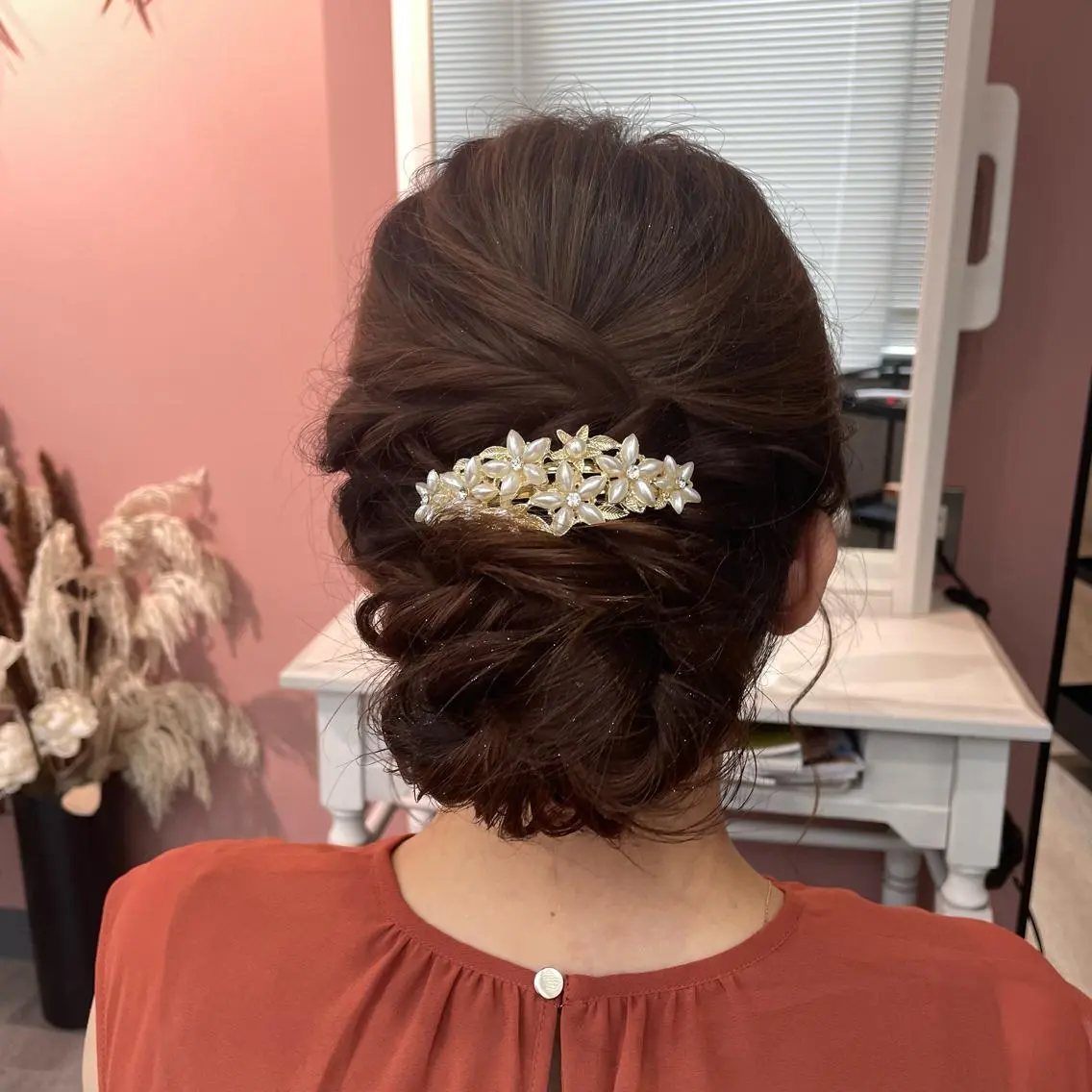 セミロング ヘアアレンジ ヘアセット Hair Labo ASH  あみん♡のヘアスタイル