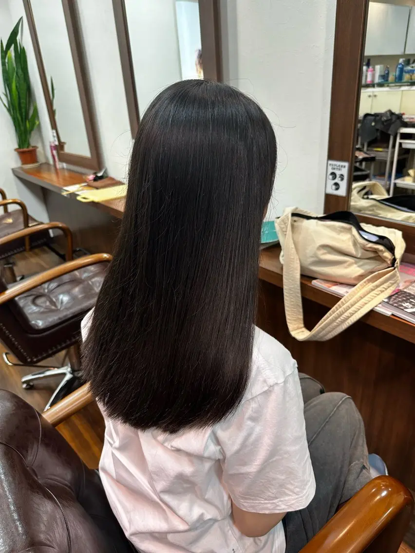 ロング 奥田 七都海のヘアスタイル