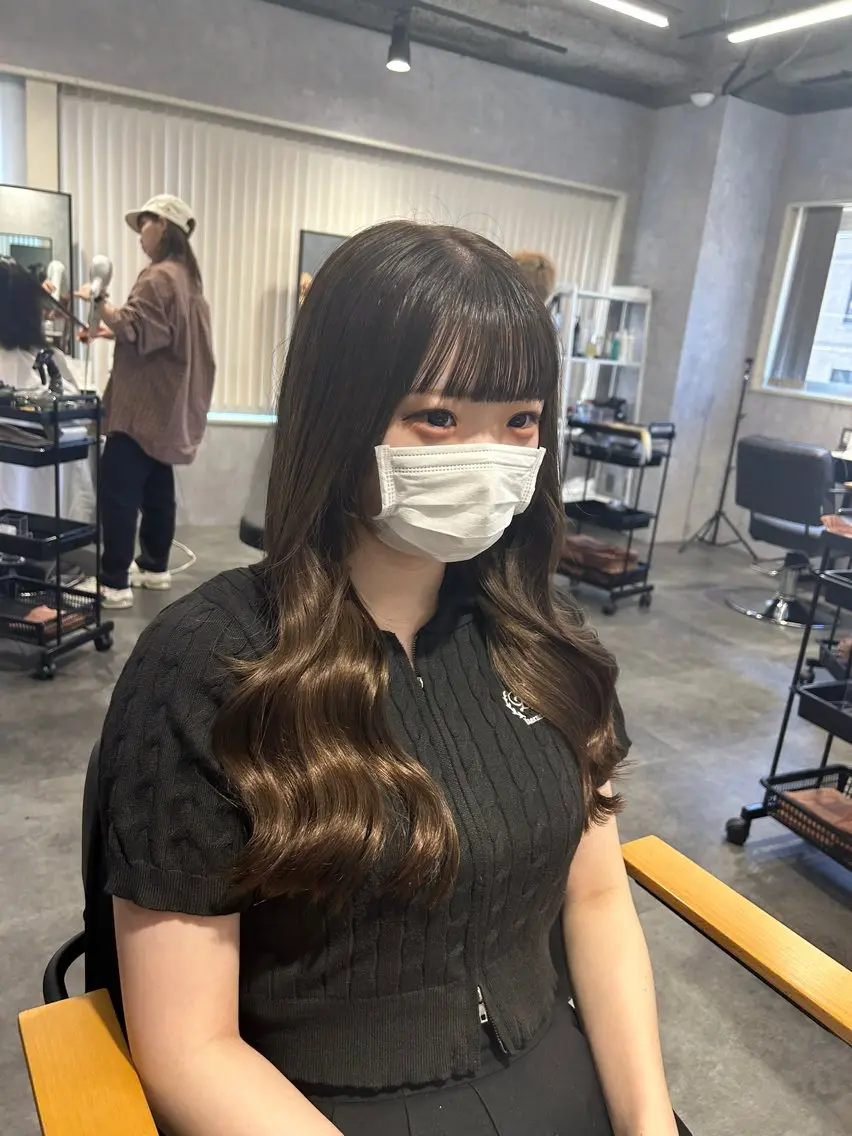ロング プルエクステ/インナ ーカラー🦊はるなのヘアスタイル