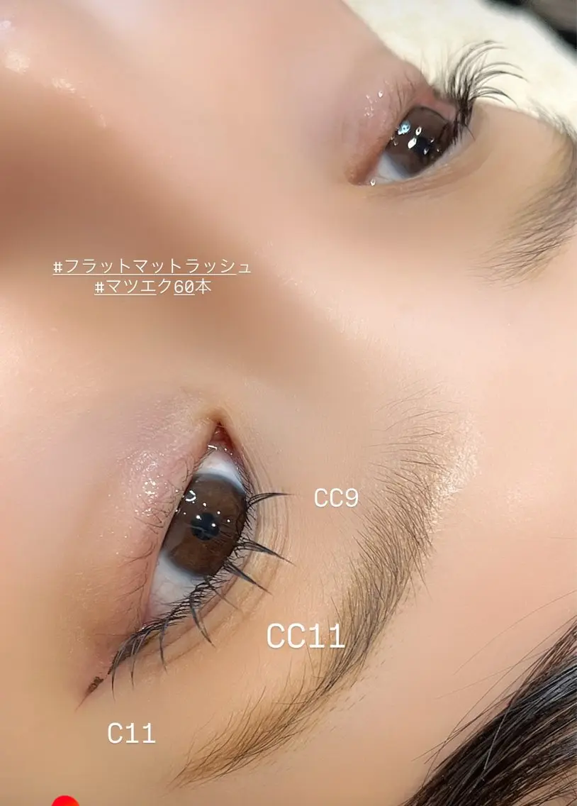 マツエク・マツパ しみず さきのヘアスタイル