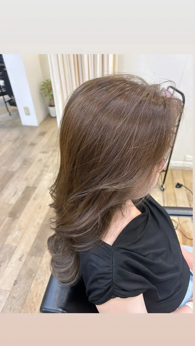 カラー ヘアカラー TIDE HAIR 未空のヘアスタイル