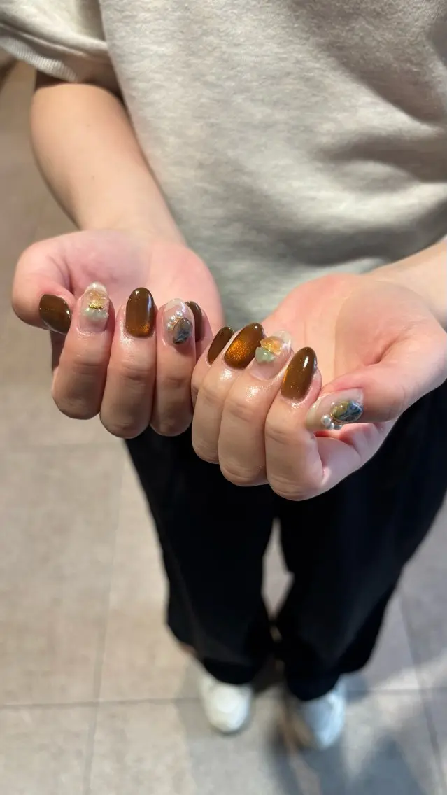 ネイル ハンドネイル mano Hanaのネイルデザイン
