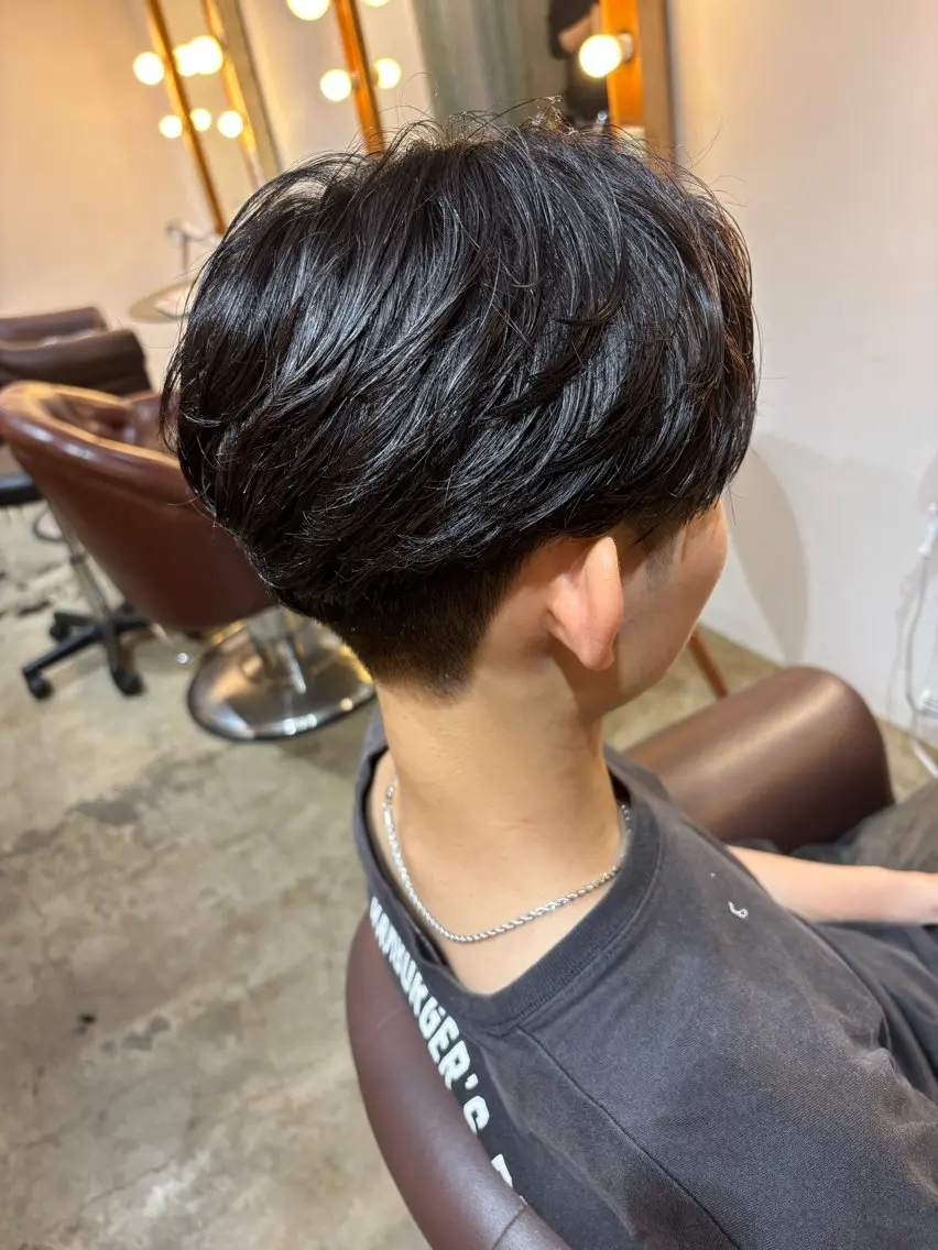 メンズ カット 🌀メンズパーマ🌀 平川海夢のヘアスタイル