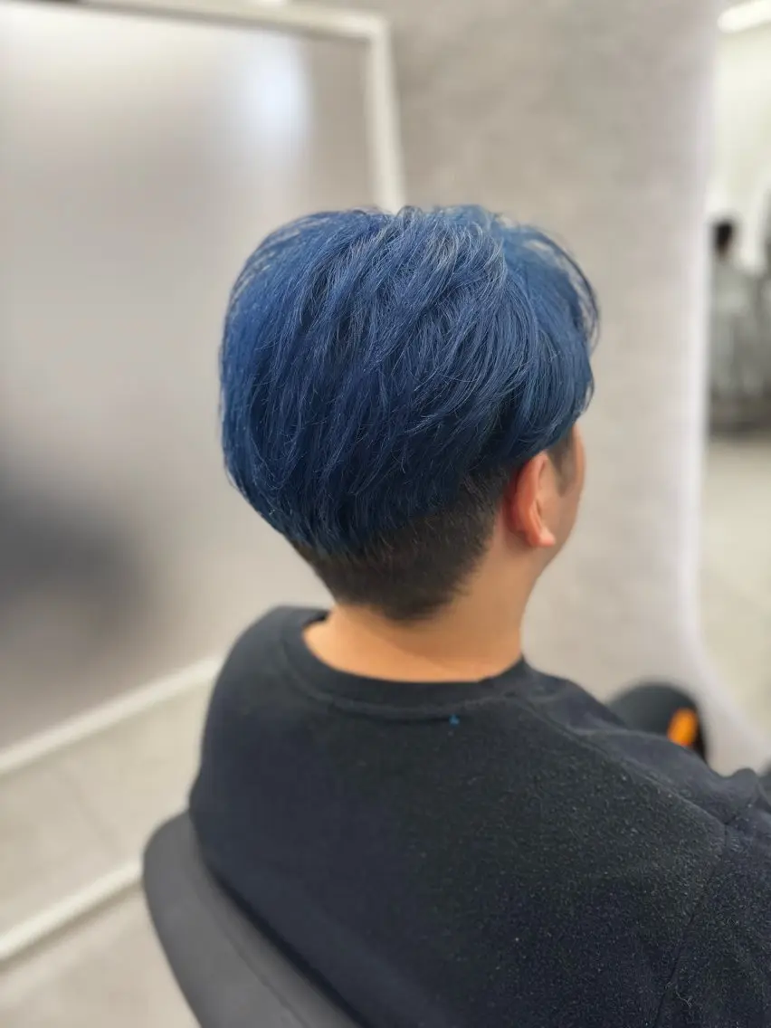 《🔥メンズ限定🔥》✨️ハイトーンダブルカラー(ブリーチ込)✨️の写真