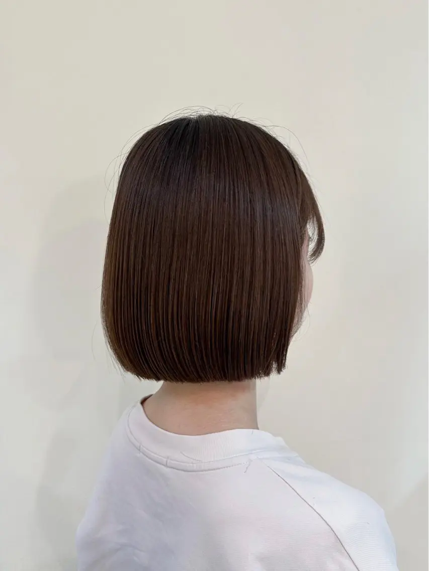 ショート なつき🌱ボブ 🤎レイヤーボブのヘアスタイル
