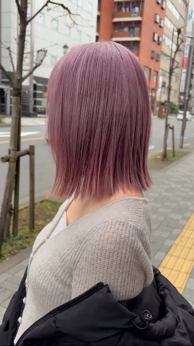 ミディアム ヘアカラー Garden/ 丸森咲人🌱のヘアスタイル