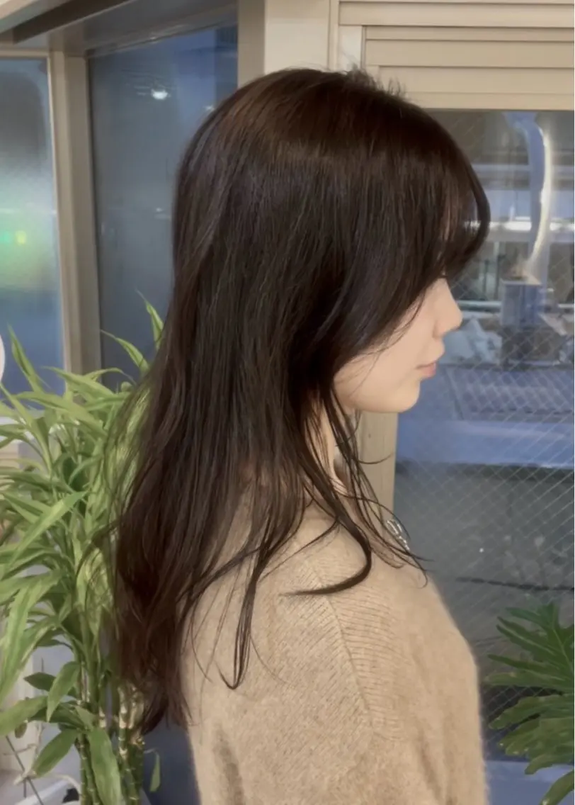 ロング カラー nagisa 🎀 ハイトーン 髪質改善のヘアスタイル