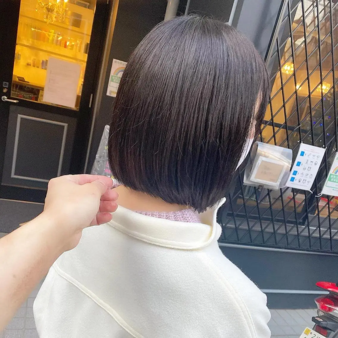 ショート カラー ボブ 髪質改善 髪質改善特化 安東駿介のヘアスタイル