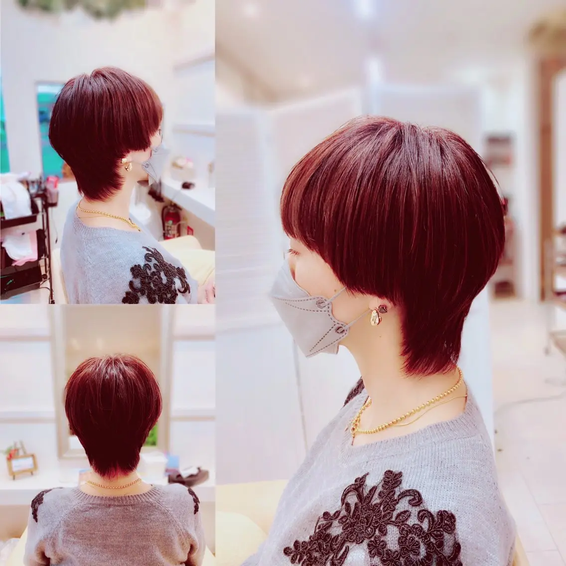 ショート ウルフカット Suno-Luno ヤマガタ　ケンイチのヘアスタイル