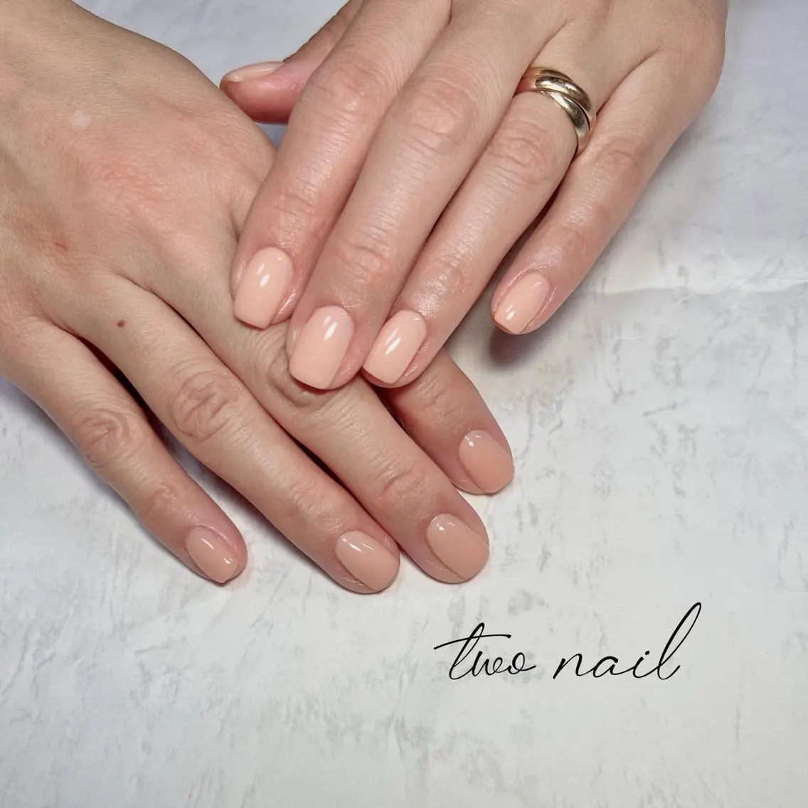 ネイル アートネイル フットネイル ハート ニュアンスネイル ホワイト ハンドネイル two nailのネイルデザイン