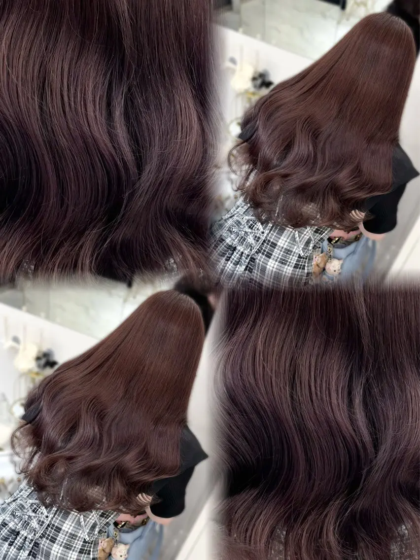 ロング カラー 透明感カラー グレージュ ラベンダーカラー ラベンダーグレージュ ラベンダーグレー ヘアカラー トリートメント 盛れる顔周り🤍渋谷 Risa🎀のヘアスタイル