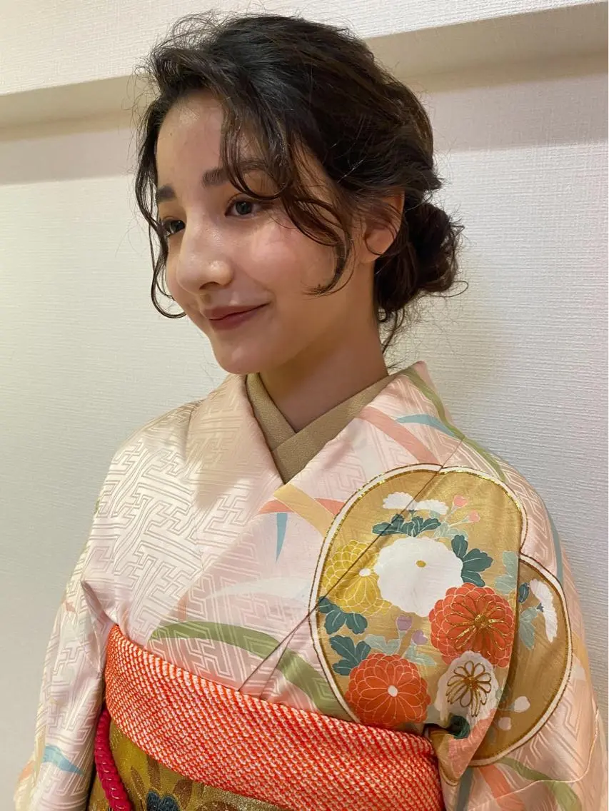 留袖.訪問着の着付けの写真