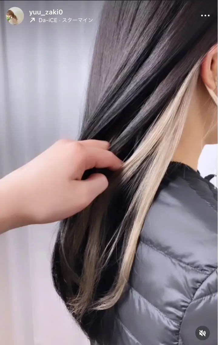 ロング カラー イヤリングカラー 💎THE ECT 💎Yu-ka🪄✨のヘアスタイル