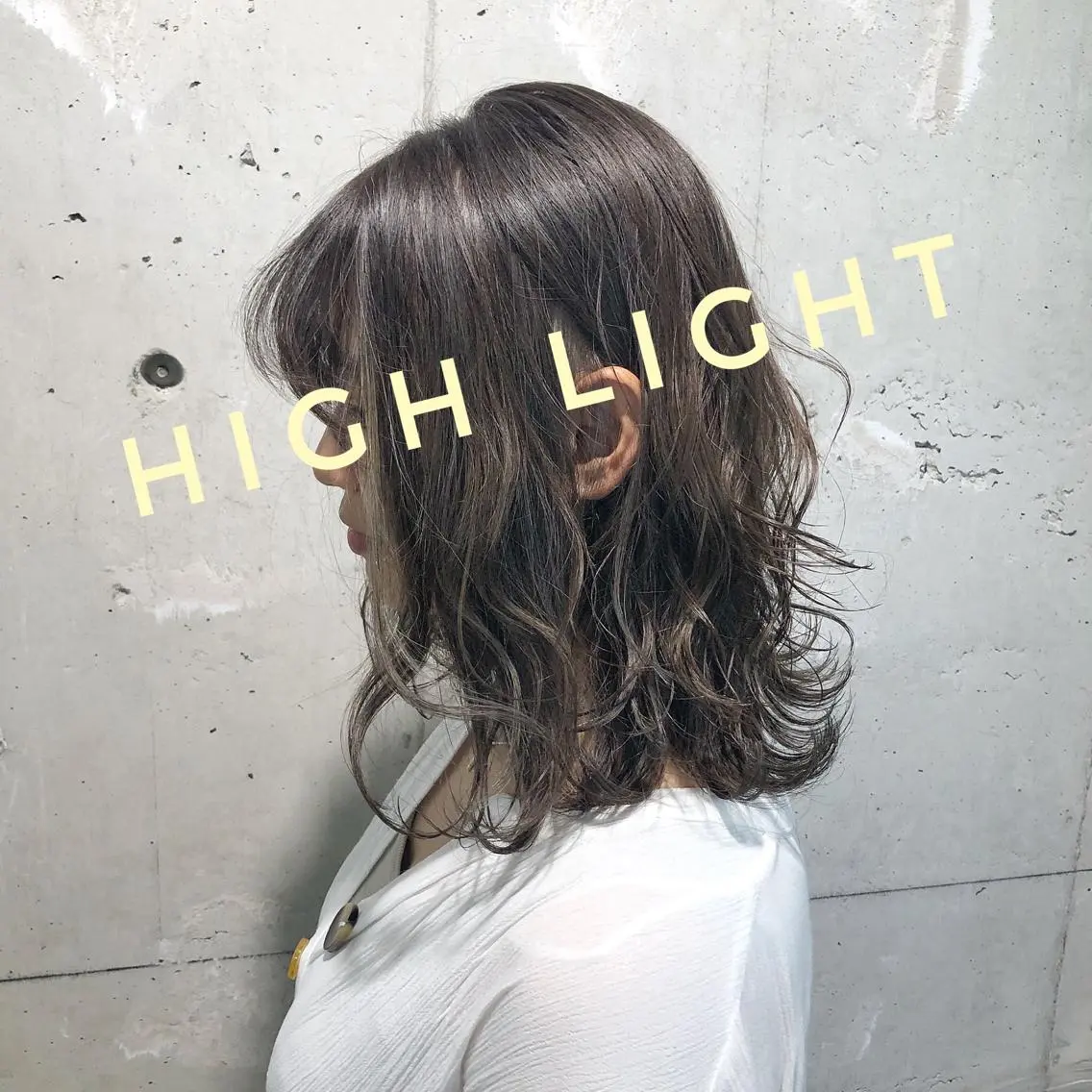 ミディアム カラー YU-KA ✂︎Rico.のヘアスタイル