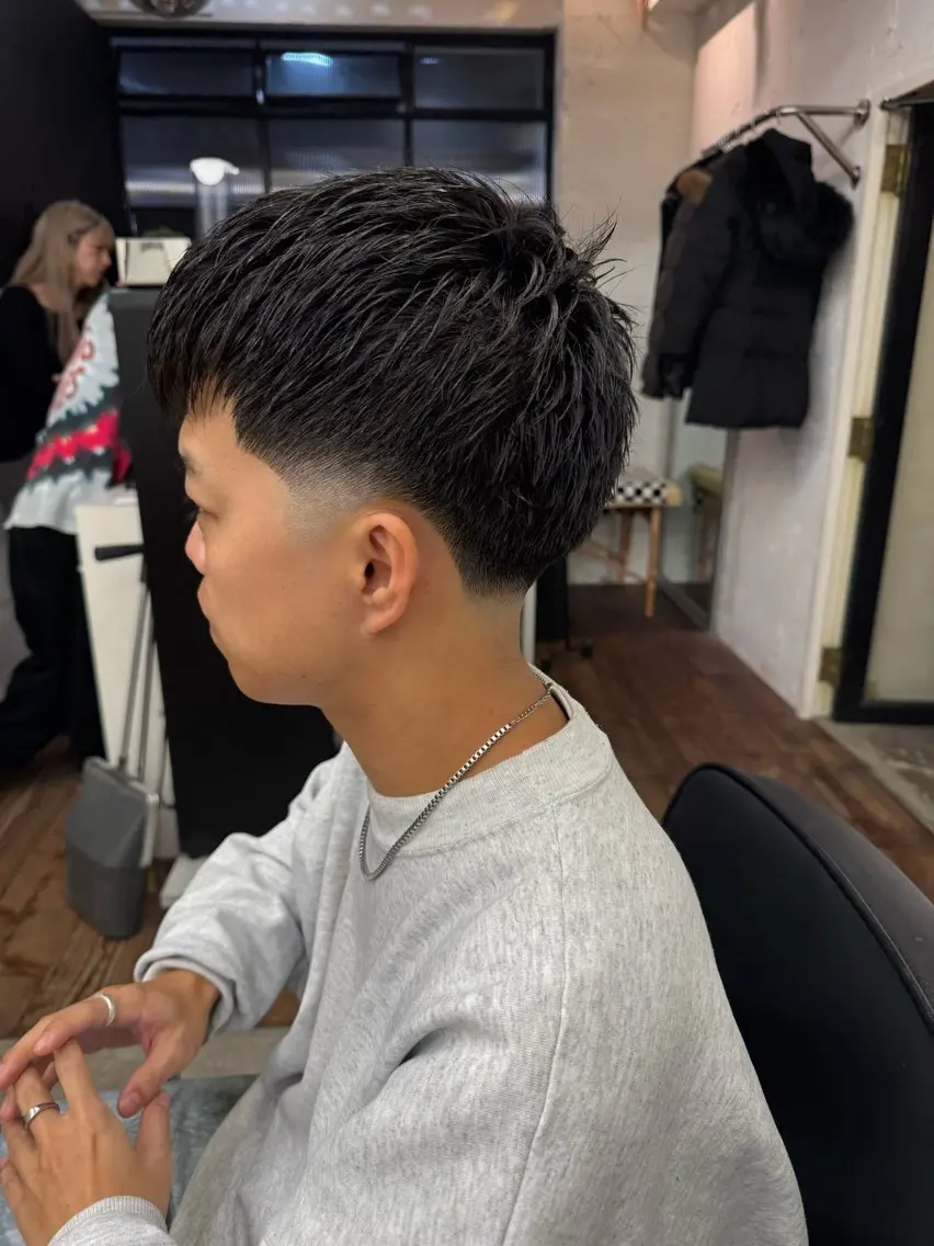 ショート メンズ フェードカット メンズショート スキンフェード ショートヘア カット トリートメント 💈メンズ特化💈 TASUKUのヘアスタイル