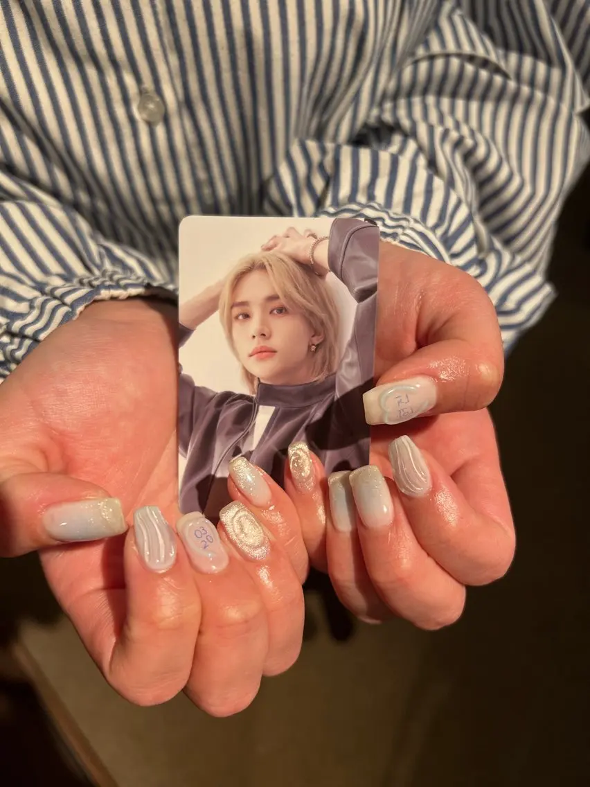 ネイル ジェルネイル 韓国ネイル マグネットネイル 持ち込み ワンカラーネイル 本町NailUsa Mimi RIKOのネイルデザイン
