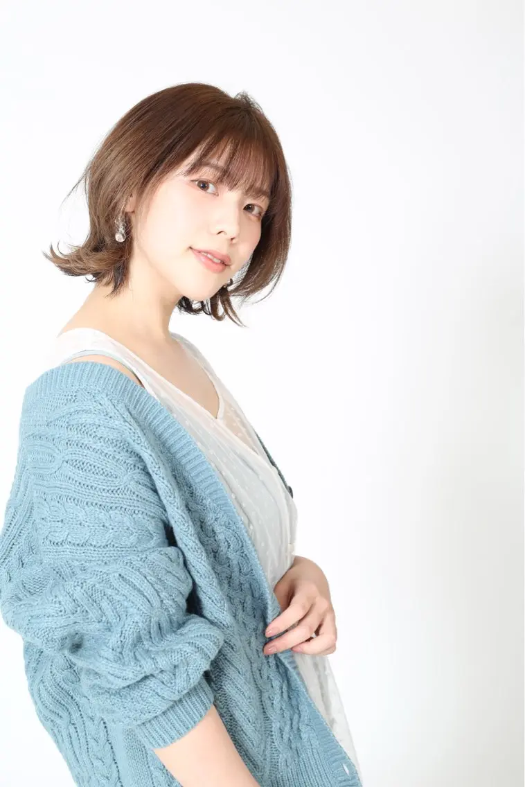 ミディアム パーマ 石沢 知康のヘアスタイル