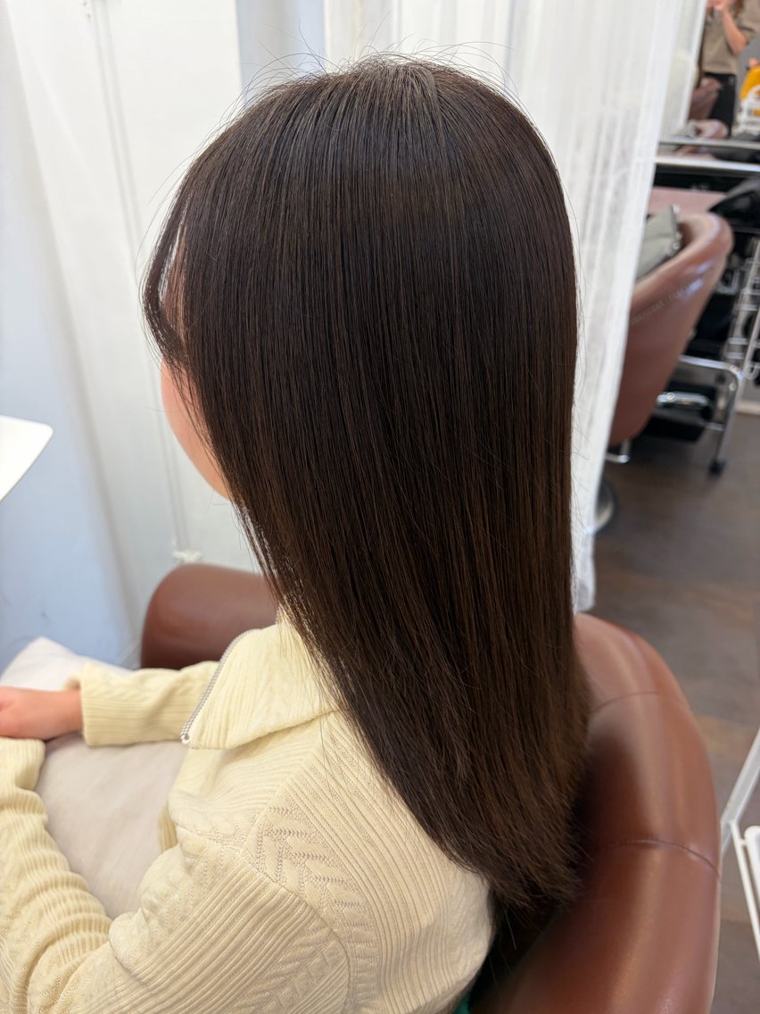 ロング カラー ヘアカラー 志村 梨帆のヘアスタイル