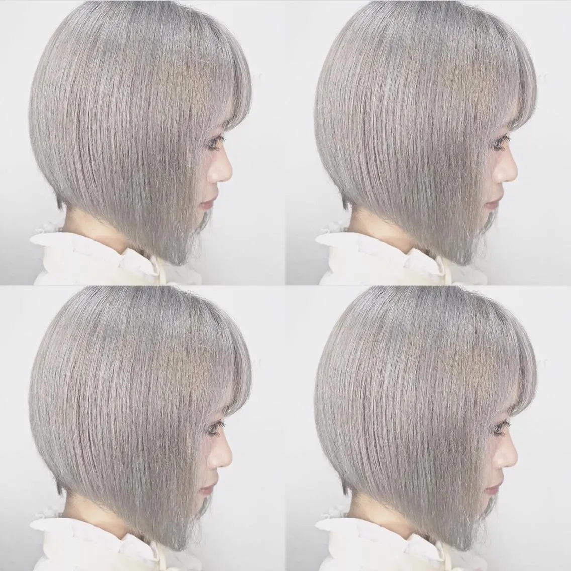 ショート カラー ヘアアレンジ TAKUMAブリーチ /デザインカラーのヘアスタイル