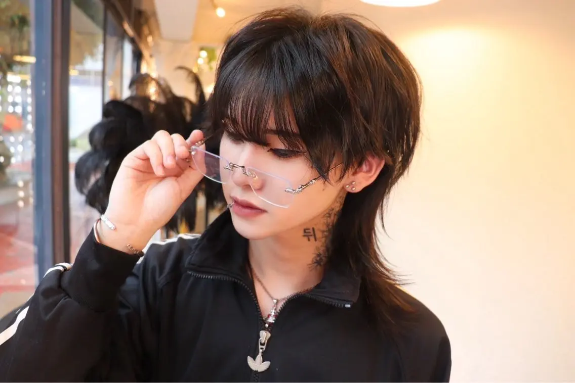 メンズ SHIN レイヤーカットのヘアスタイル