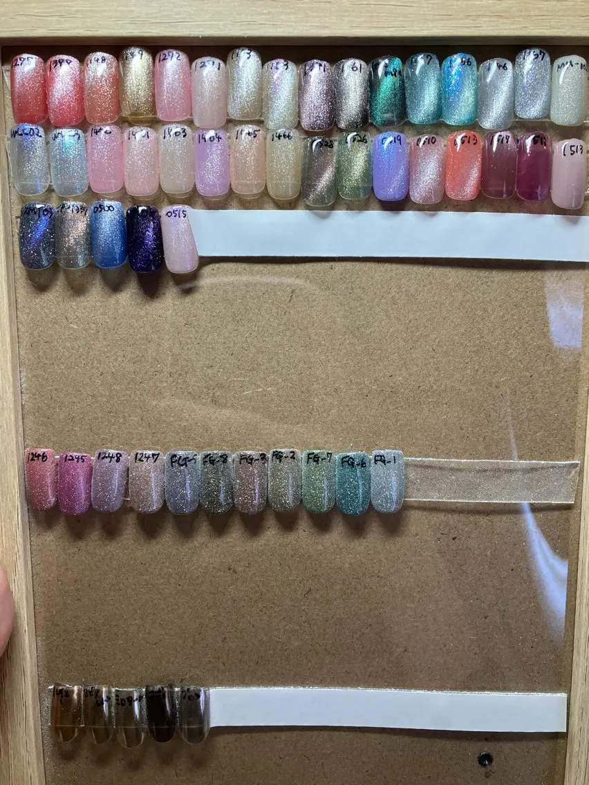 ネイル ジェルネイル マグネットネイル ワンカラーネイル パラジェル m'sNail 福岡西区 ネイルのネイルデザイン
