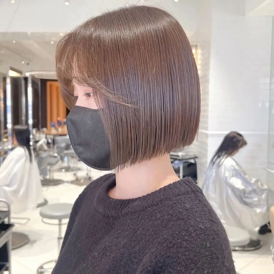 ショート ボブ カット ヘアカラー ♡ KANON ♡のヘアスタイル