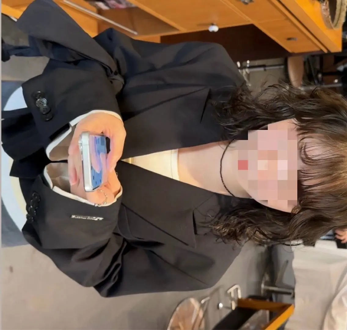 カラー ヘアカラー カワサキ ミユのヘアスタイル