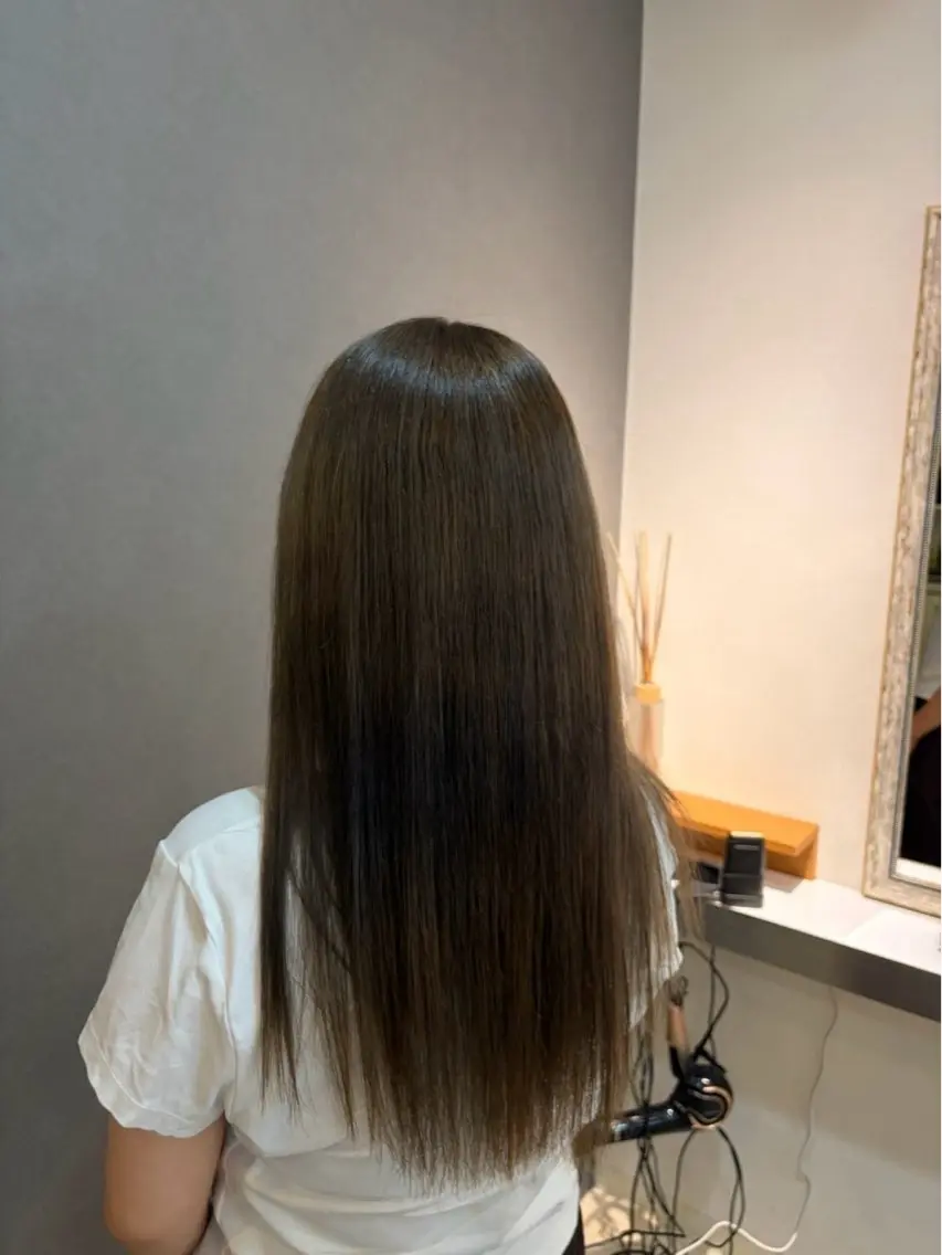 ロング ヘアカラー hair bonitaのヘアスタイル
