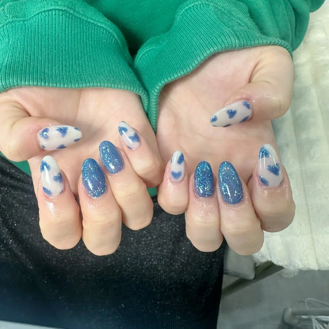 ネイル クリアネイル フラッシュネイル フットネイル フレンチネイル ジェルネイル ハンドネイル UM Nail Salonのネイルデザイン