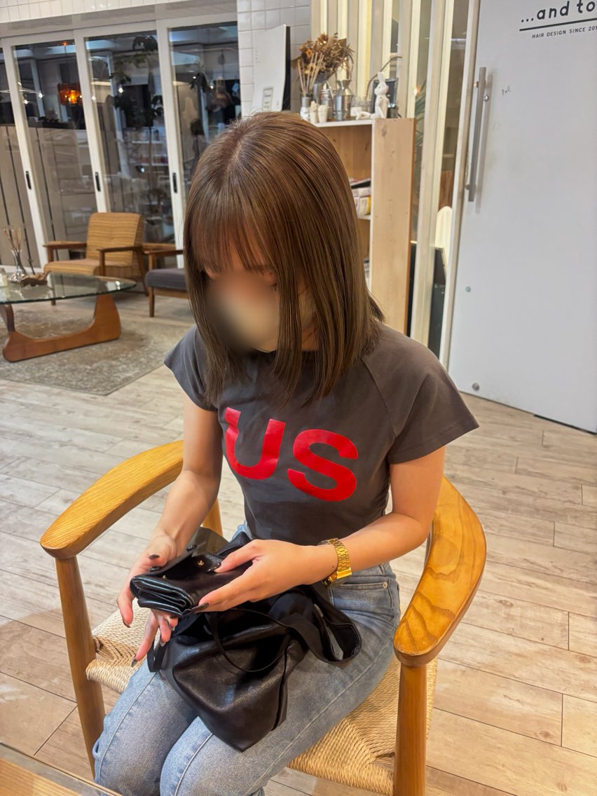 カット＋カラーの写真