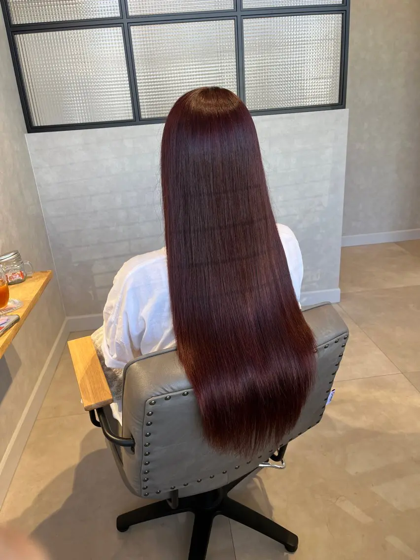 カラー ピンクカラー 髪質改善 ヘアカラー トリートメント 透明感カラー🪽/ 個室スパ🫧/はるかのヘアスタイル