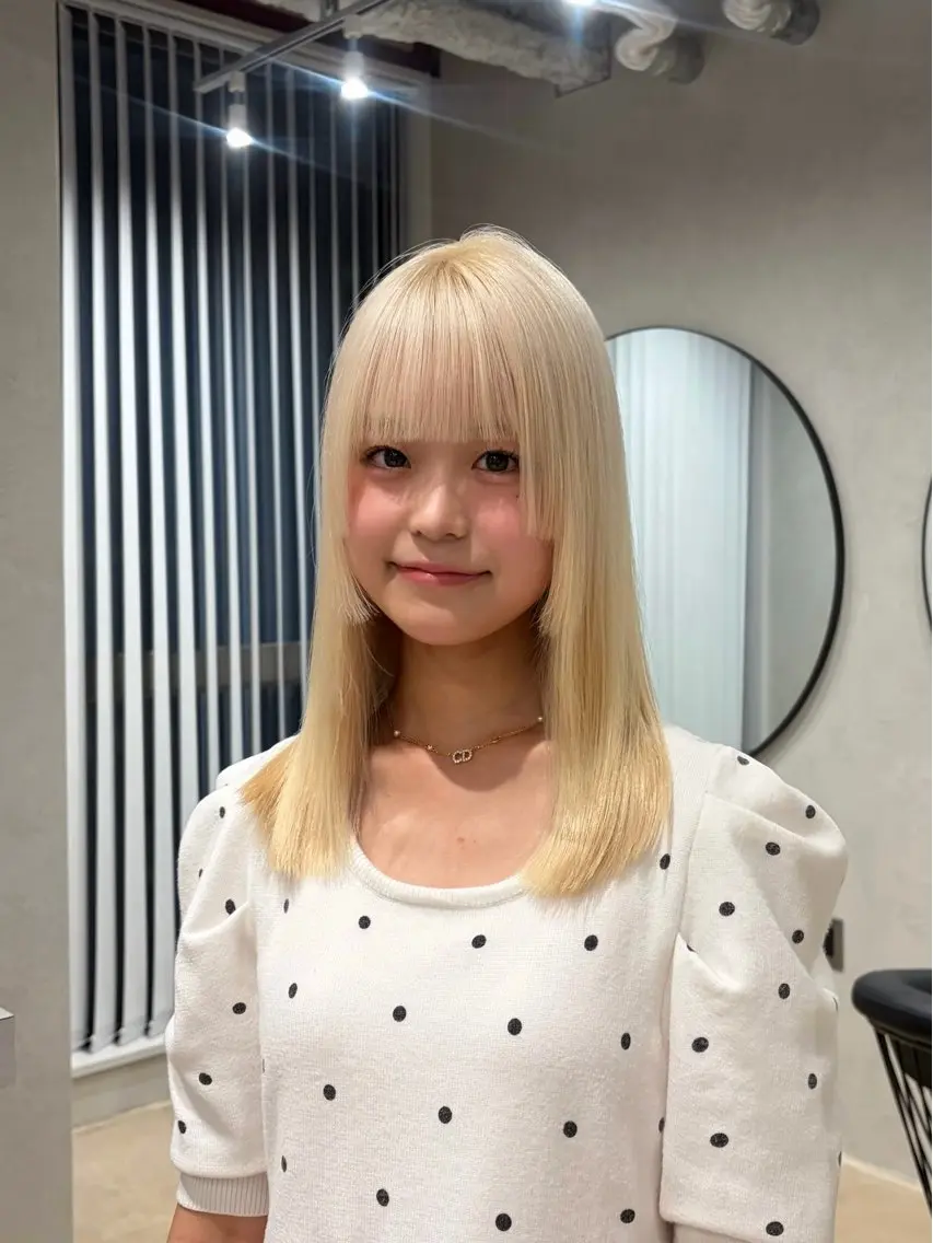 ミディアム 【8月open】 chikaのヘアスタイル