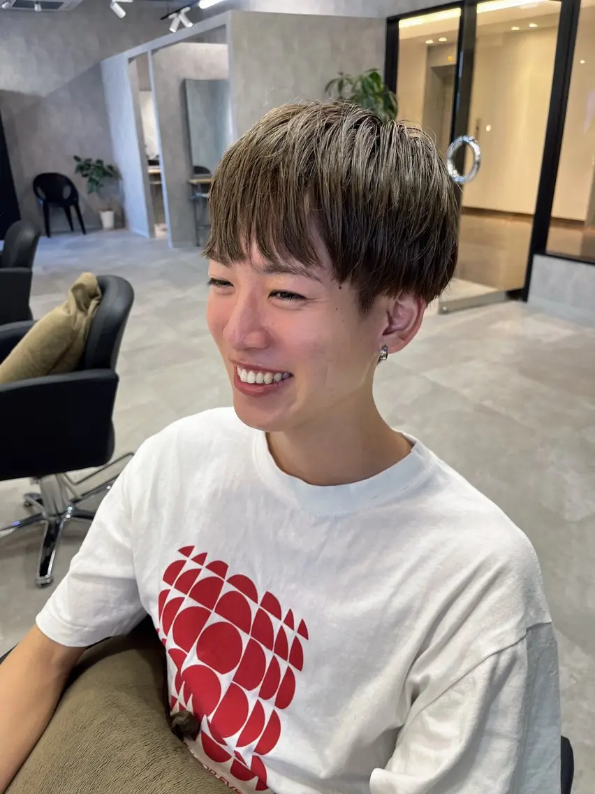 メンズカットモデル✂️🩵 0円の写真