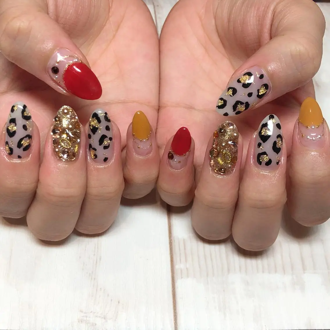 ネイル ハンドネイル Rawr / saoriのネイルデザイン